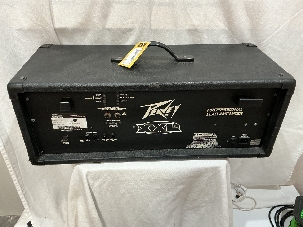 テンペイページ(XXL) Used Peavey XXL Solid State Guitar Head