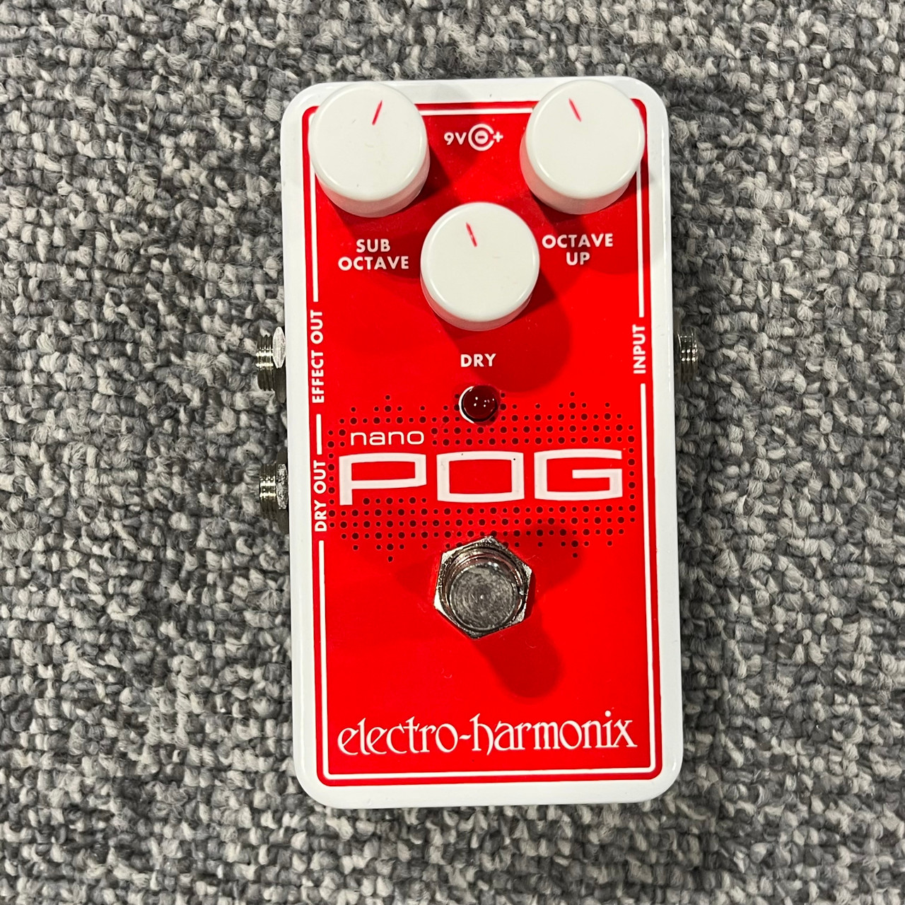 Used ELECTRO HARMONIX NANO POG Guitar Octave Pedal