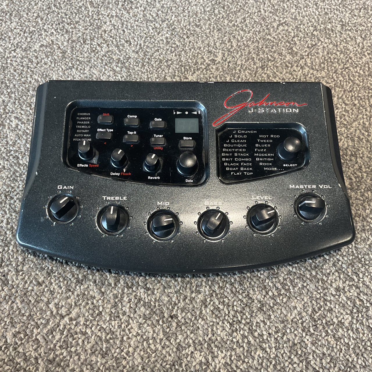 Used JOHNSTON J-STATION Vintage Pedal