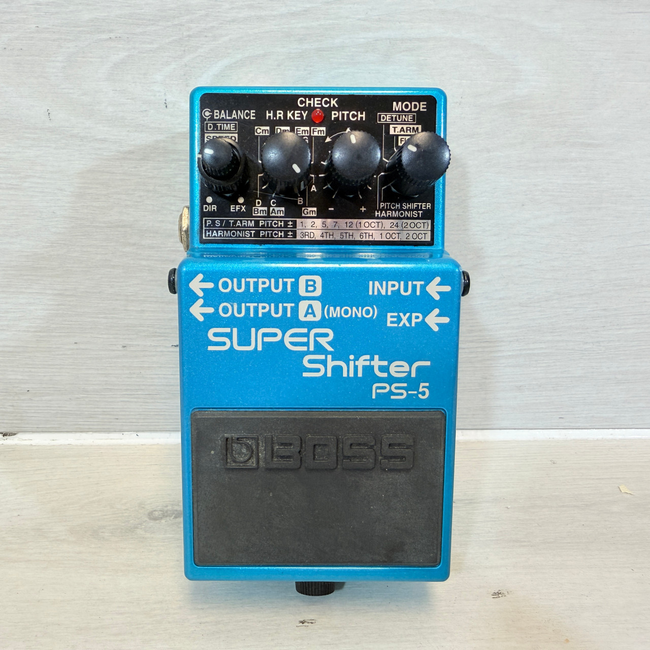 Used Boss PS-5 SUPER SHIFTER Guitar Effect