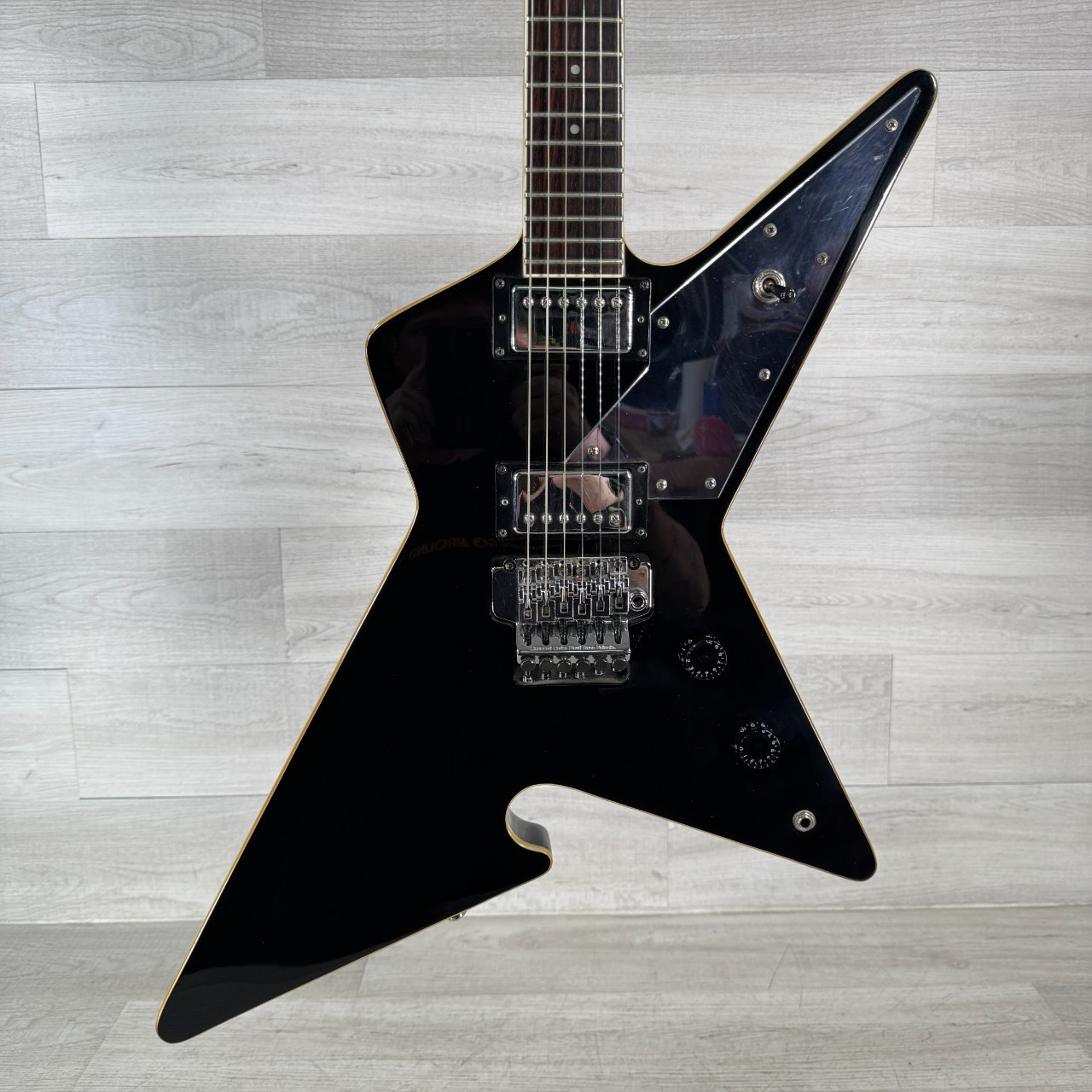Used Washburn Culprit Electric Guitar - Black - Case Included