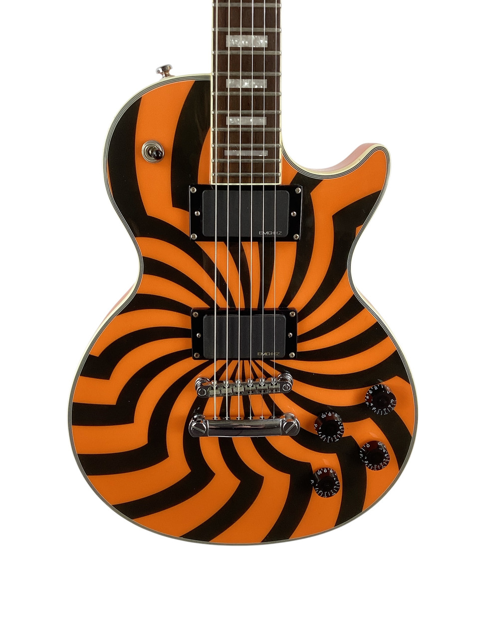 Used Epiphone ZAKK WYLDE LES PAUL CUSTOM 2005 -WEAR LP Type