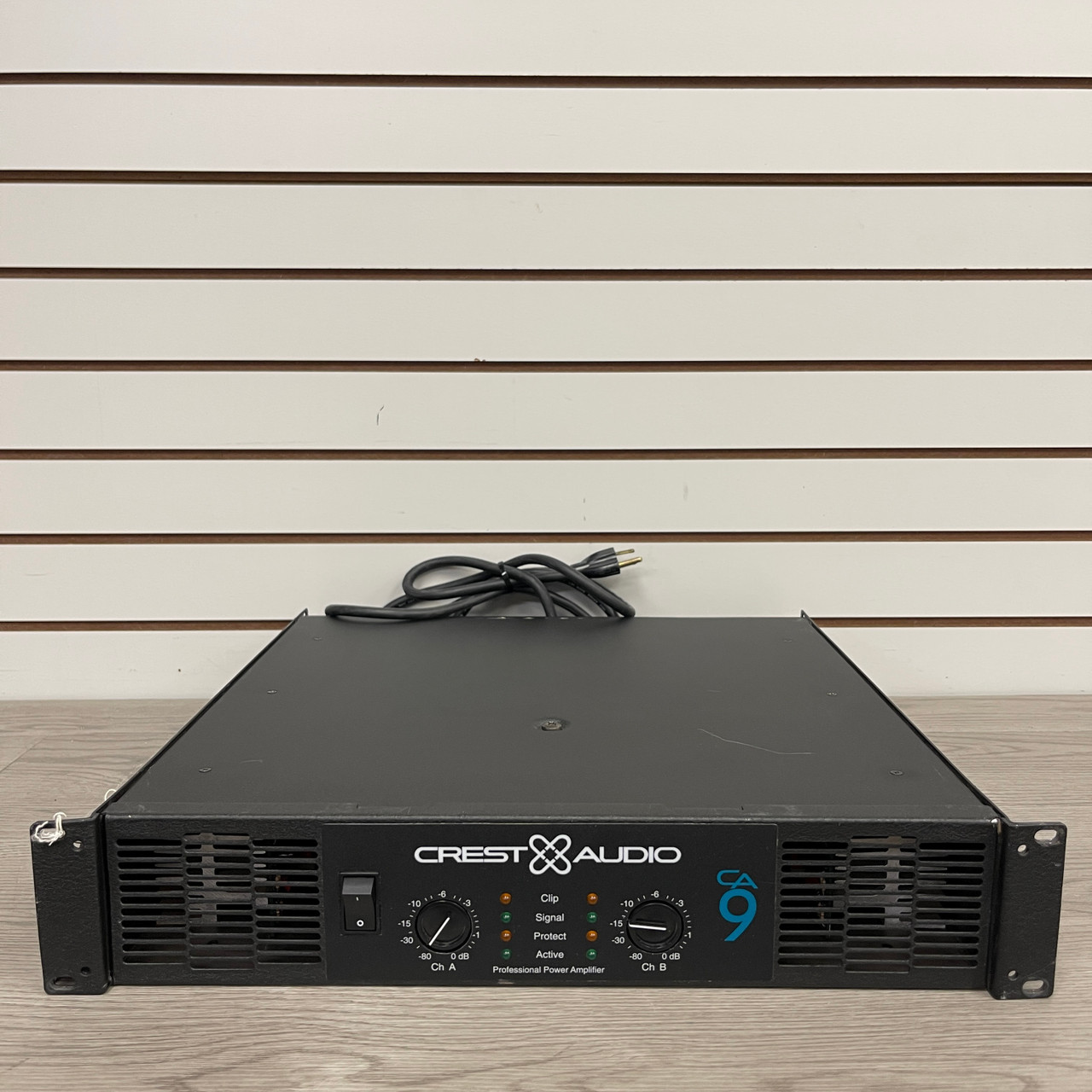 【動作品】CREST AUDIO パワーアンプ CA9 クレストオーディオ Used Crest Audio CA9 Power Amplifier