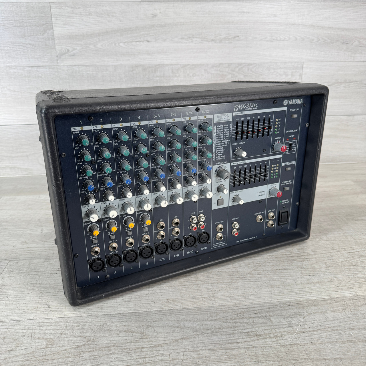Used Yamaha EMX312SC - 300-watt Powered Mixer