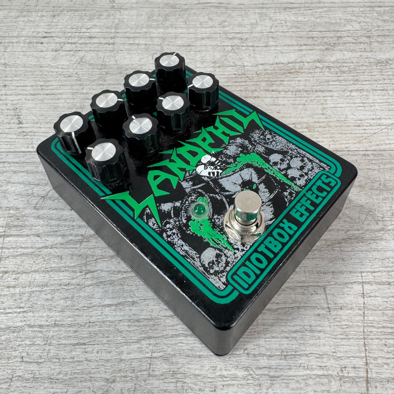 Used IdiotBox Effects Landphil Bass Distortion Pedal