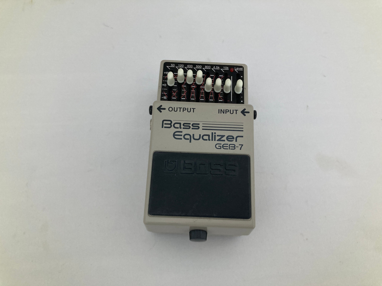 Used Boss GEB-7 BASS EQ PEDAL EQ Pedal