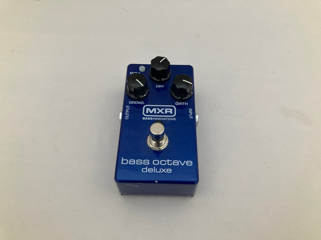 Used MXR BASS OCTAVE DELUXE Octave Pedal