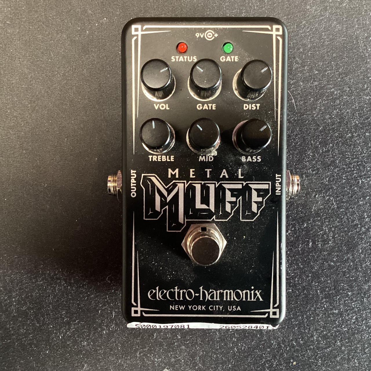 Used Electro Harmonix (E/H) NANO METAL MUFF Distortion Pedal
