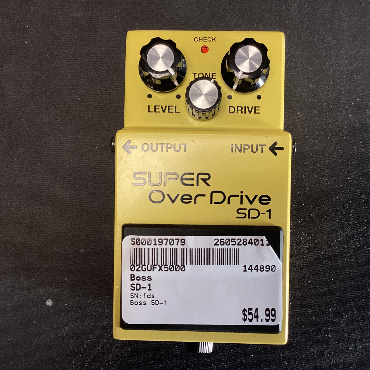Used Boss SD-1 Distortion Pedal