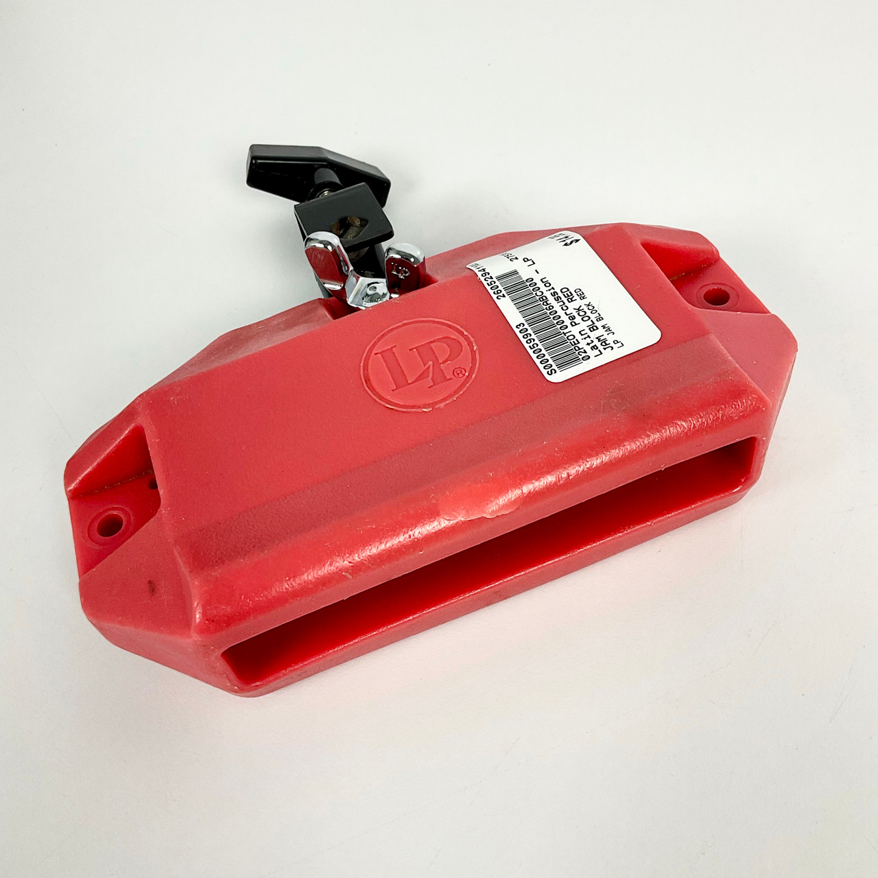Used Latin Percussion - LP LP1207 Red Jam Block