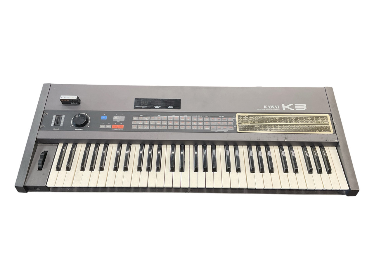 Used Kawai K3 DIGITAL SYNTH Vintage 61-Key Synthesizer 61-Key