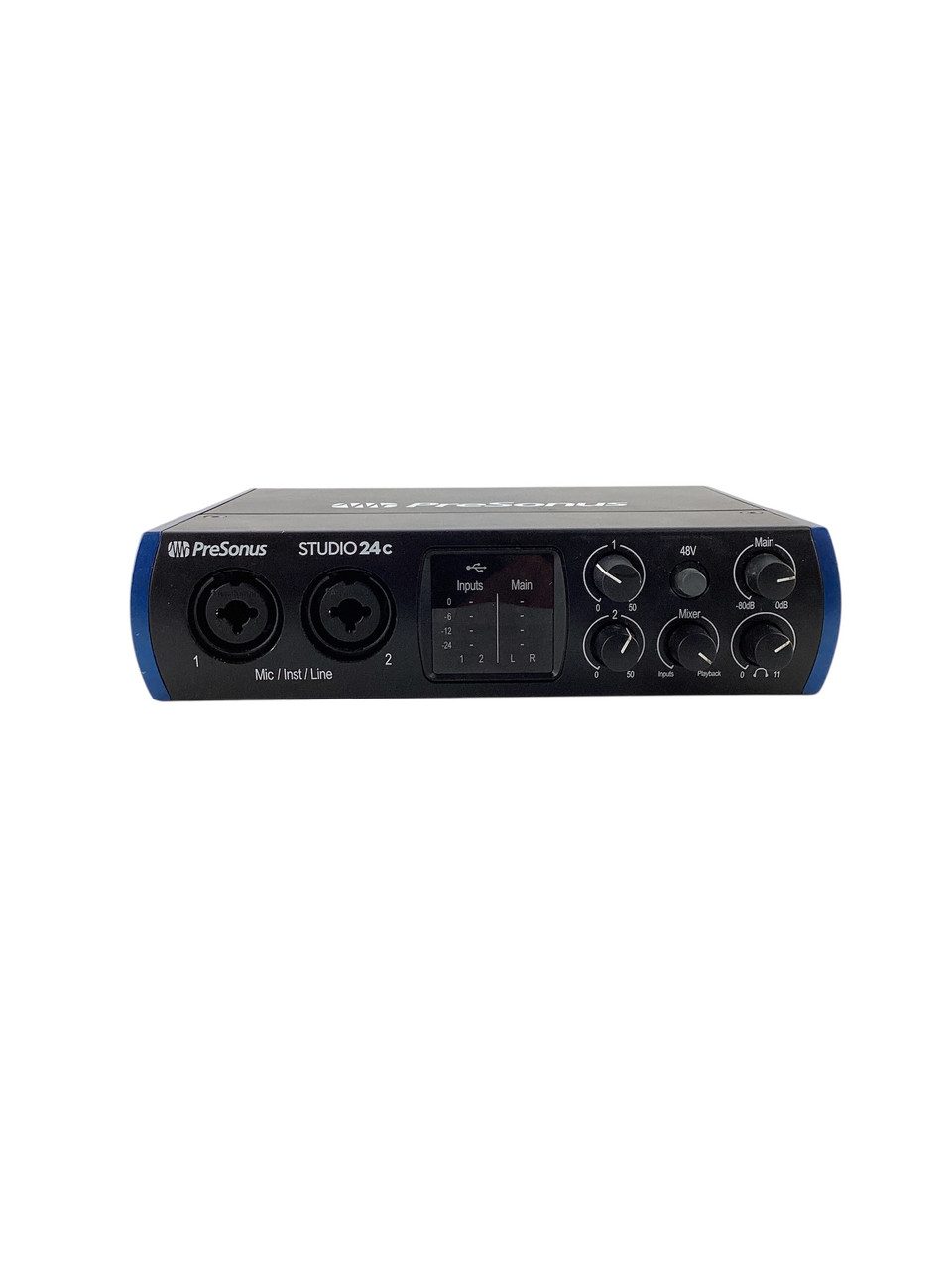 Used Presonus STUDIO 24C INTERFACE Computer Interface 2 A/D