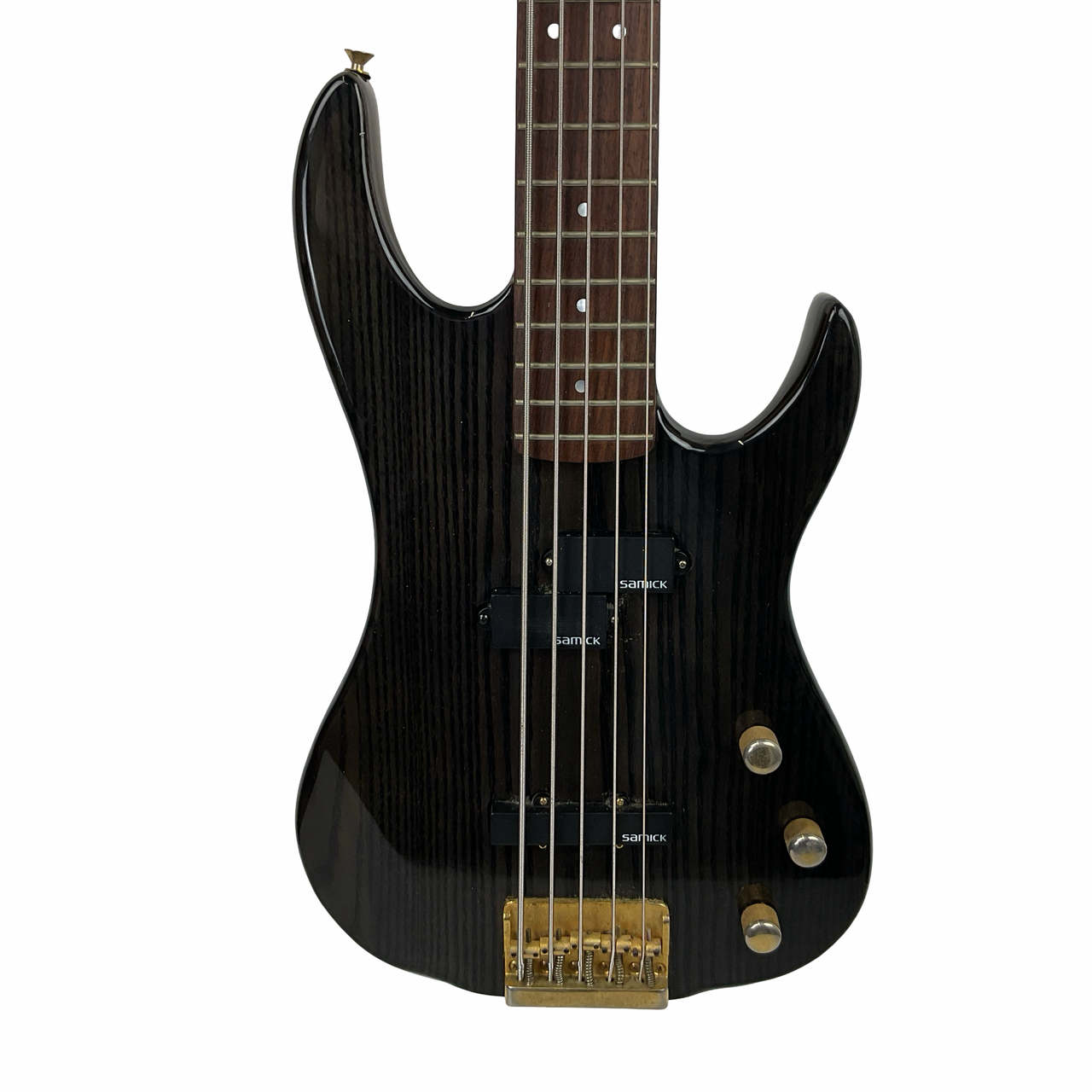 Used Samick VALLEY ARTS MIK Bass Guitar Wood 5-String