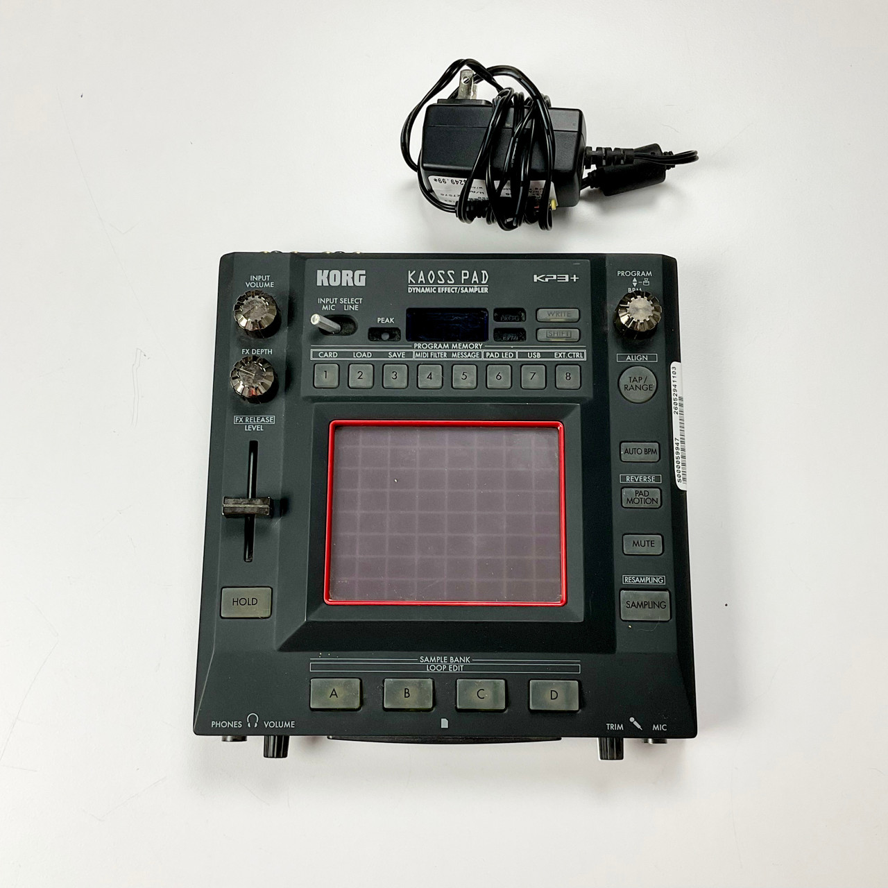 Used Korg KP3+ Kaoss Pad