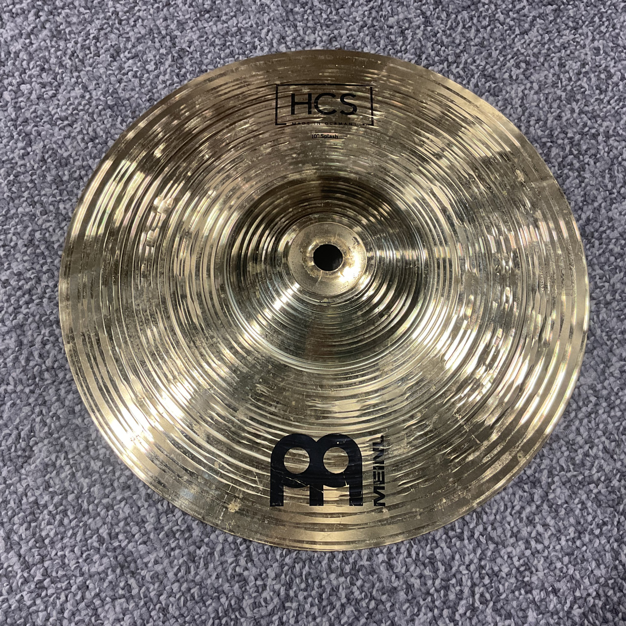 即決値下げ可 vintage stainless bowl デンマーク製 Used MEINL HCS 10 INCH SPLASH - BELL CRACKS Cymbal