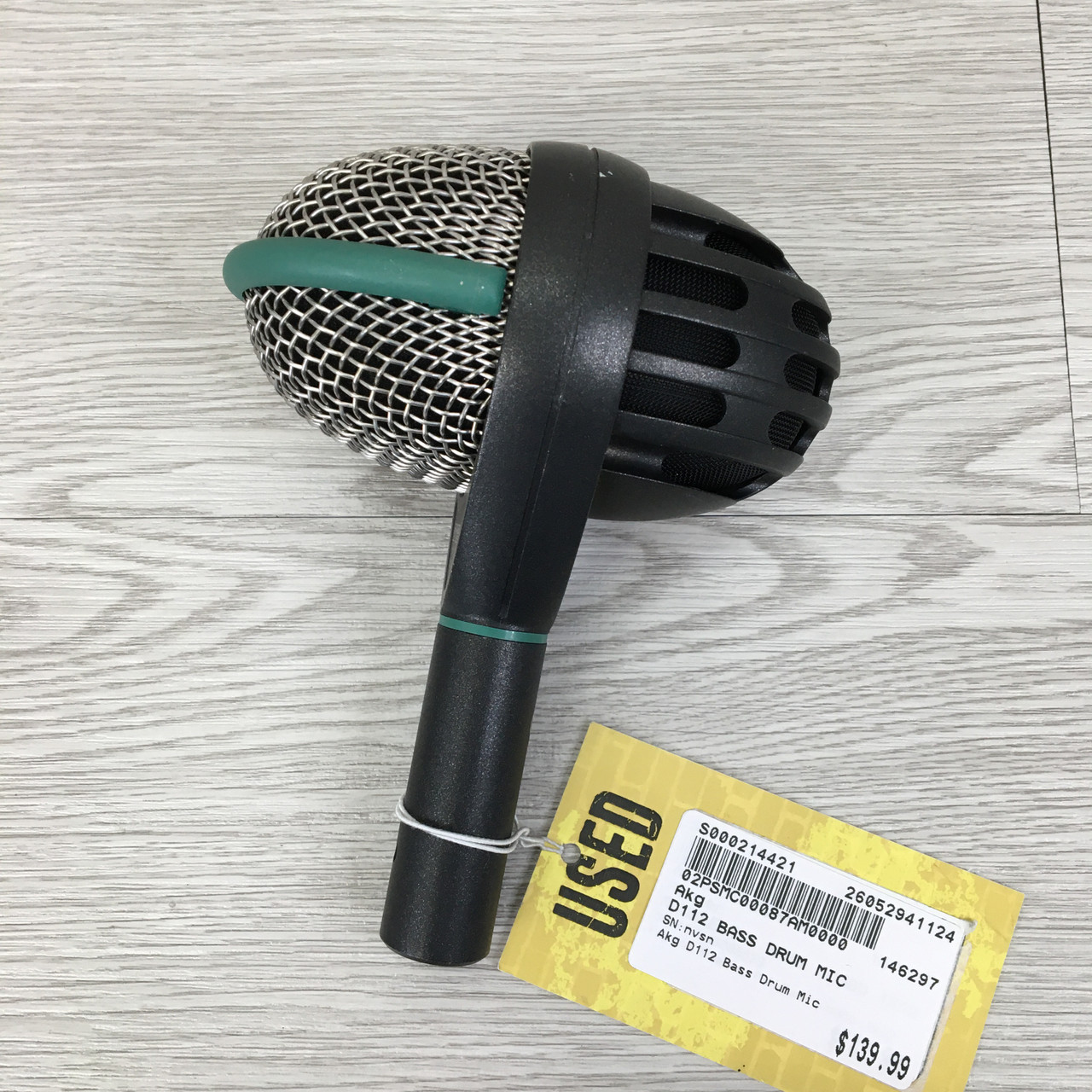 Used Akg D112 BASS DRUM MIC Dynamic Microphone
