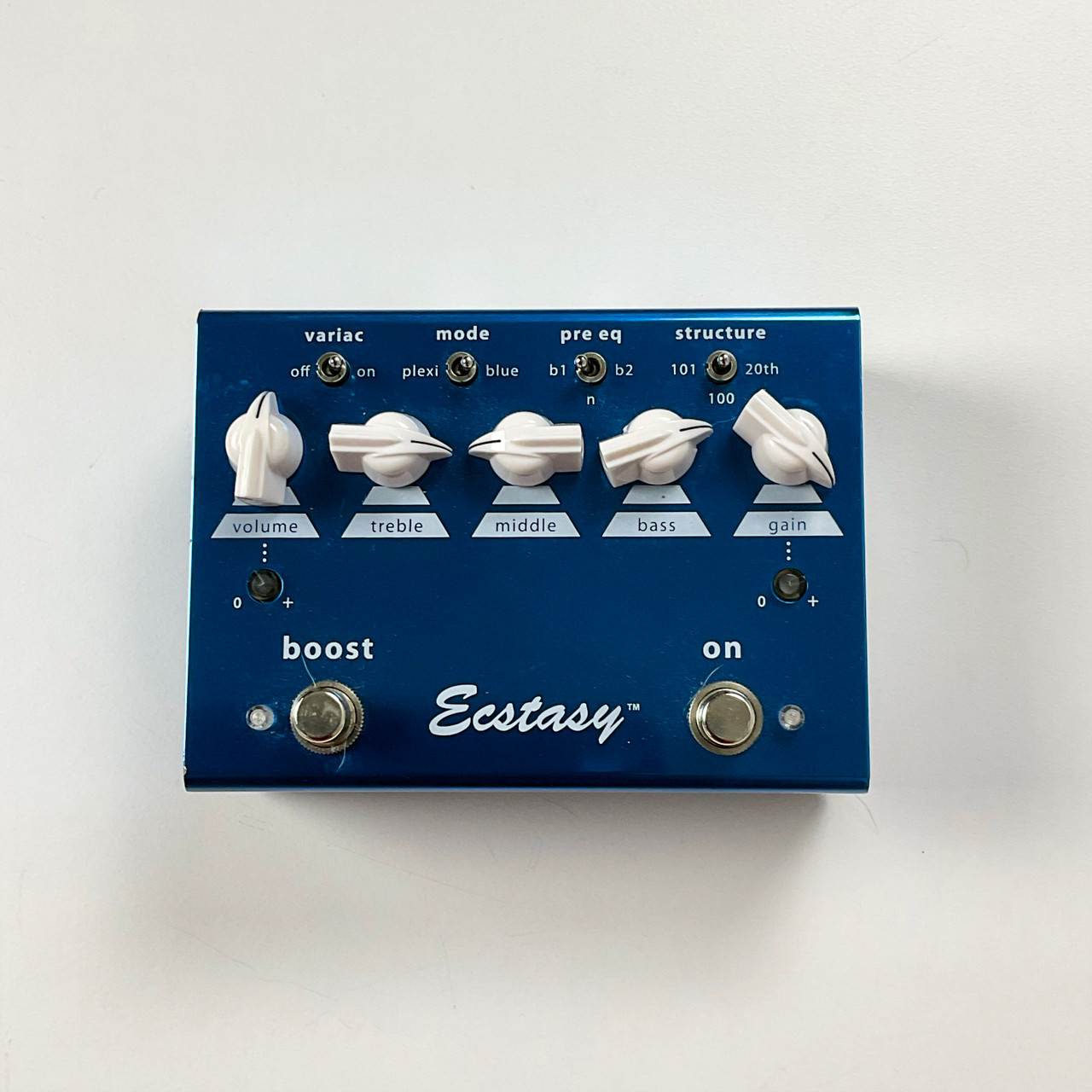 Used Bogner Ecstasy Blue Overdrive Pedal