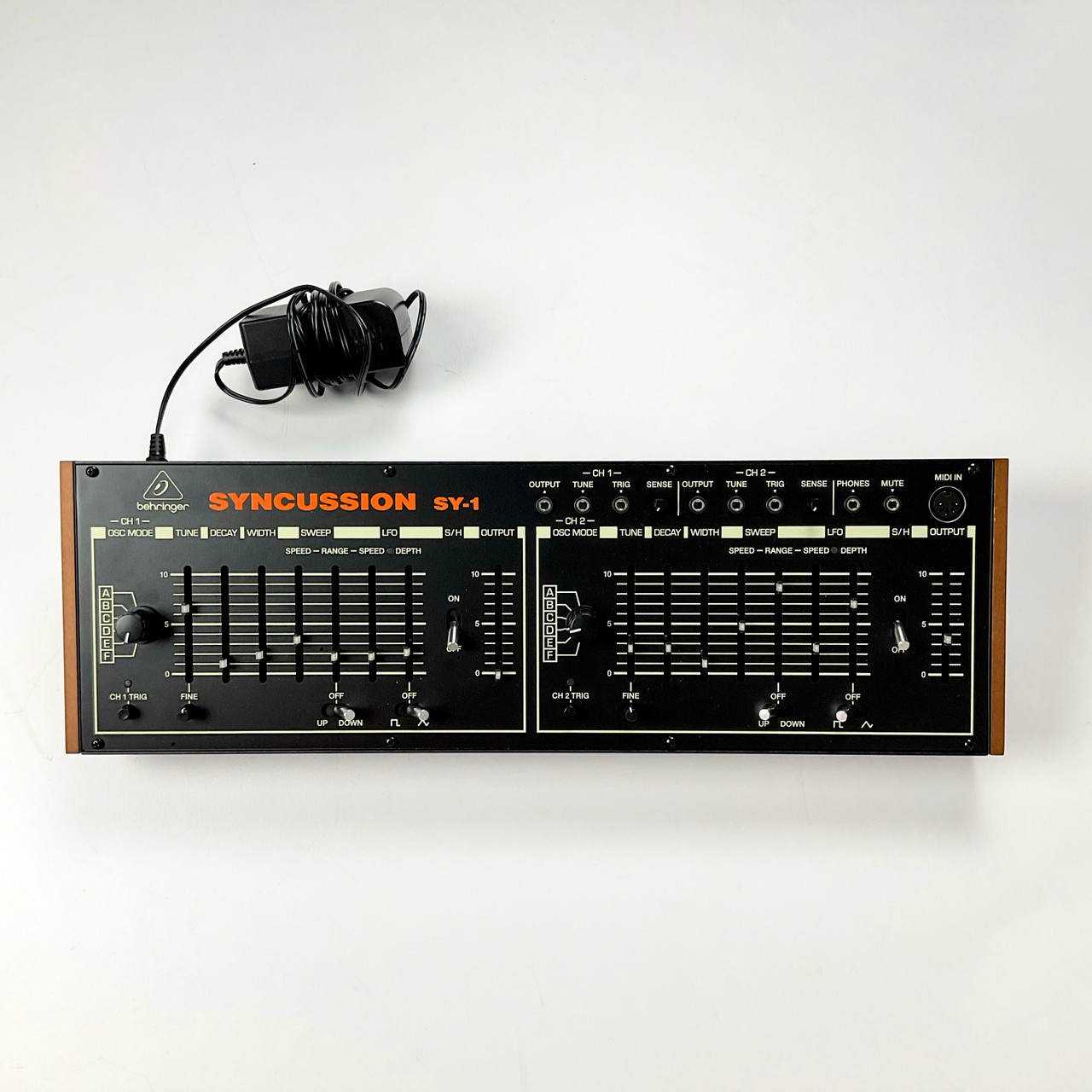 Used Behringer Syncussion SY-1 Dual-channel Analog Percussion