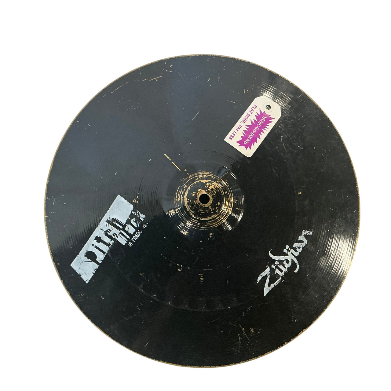 Used Zildjian 16IN PITCH BLACK CRASH Crash Cymbal 16