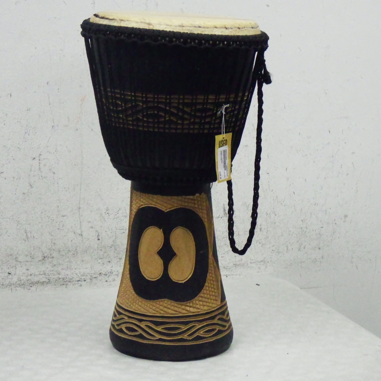 27cm Ghana Series Djembe（バッグとアクセサリー付き） Used GHANA DJEMBE Djembe