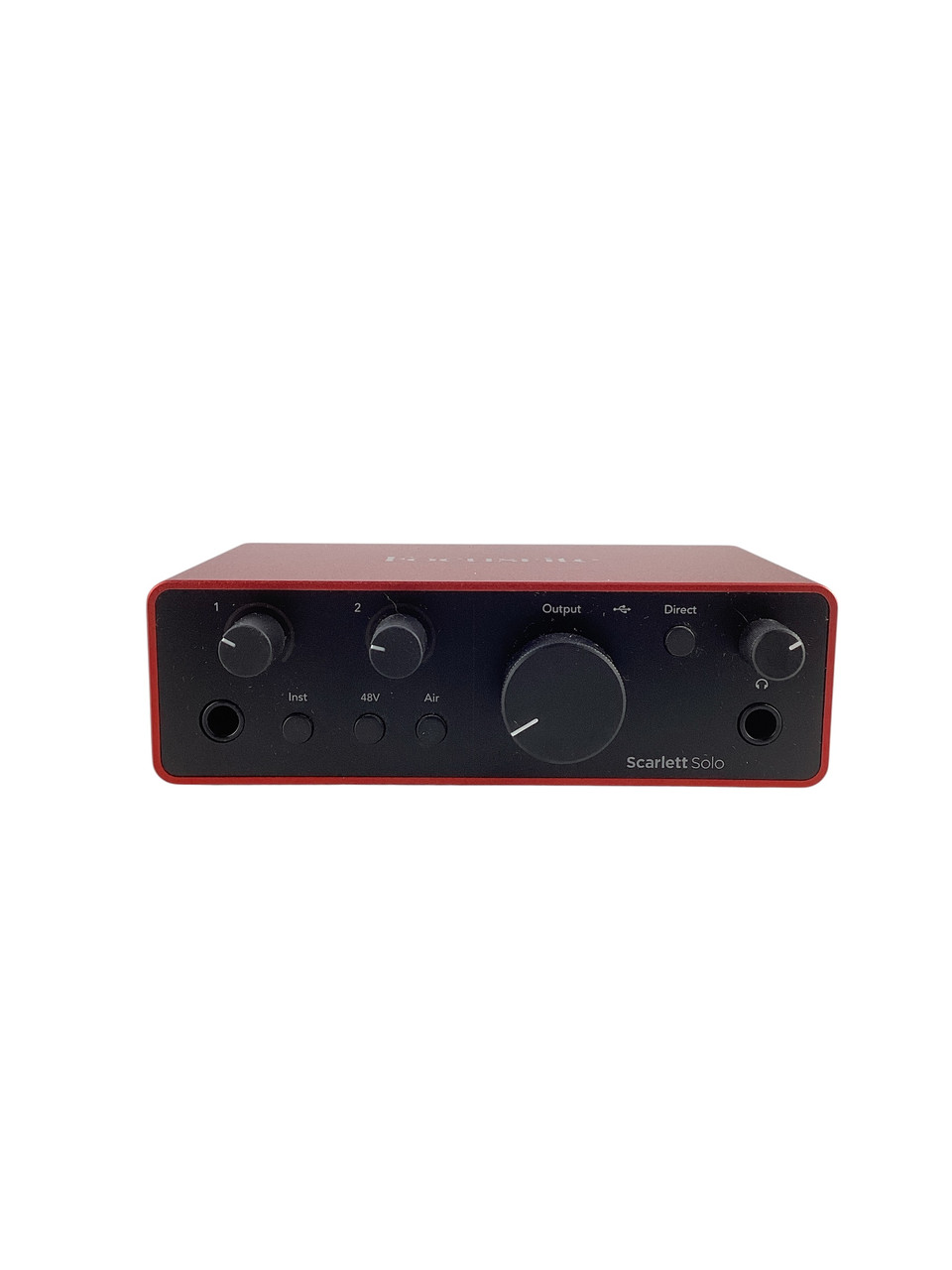 Focusrite Scarlett solo 箱無し Used Focusrite SCARLETT SOLO 4TH GEN INTERFACE Computer Interface