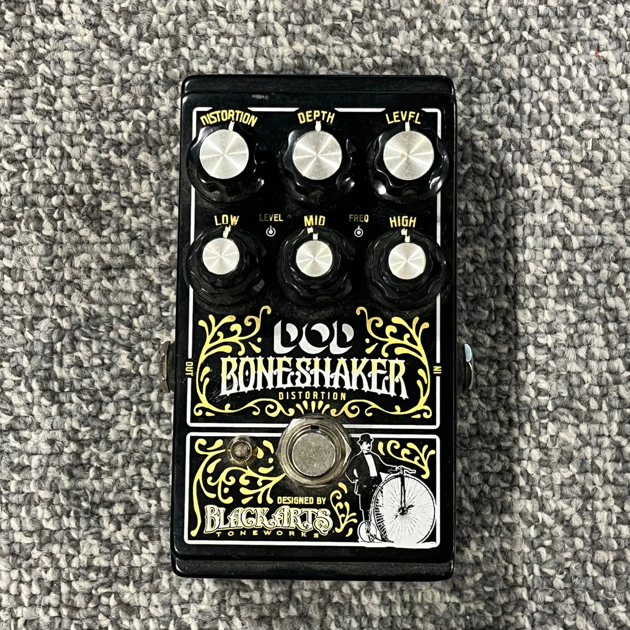 Used DOD BONESHAKER DISTORTION Guitar Pedal
