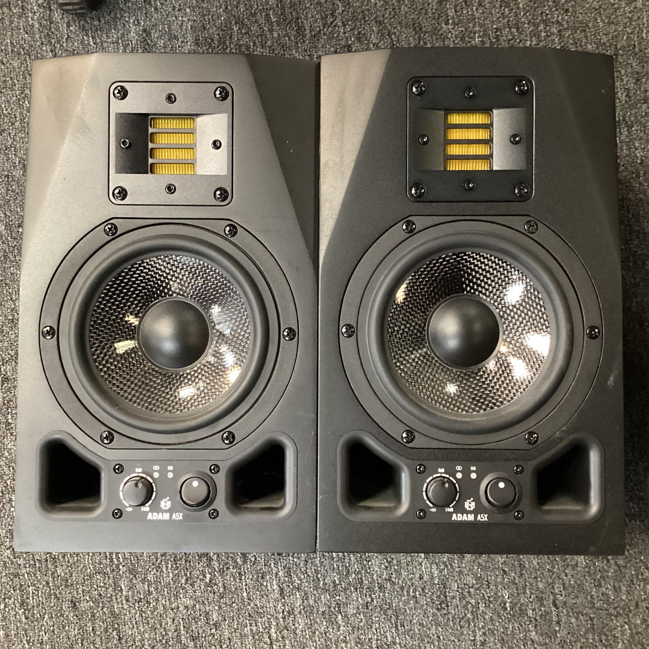 Used Adam Audio A5X PAIR Powered Studio Monitor