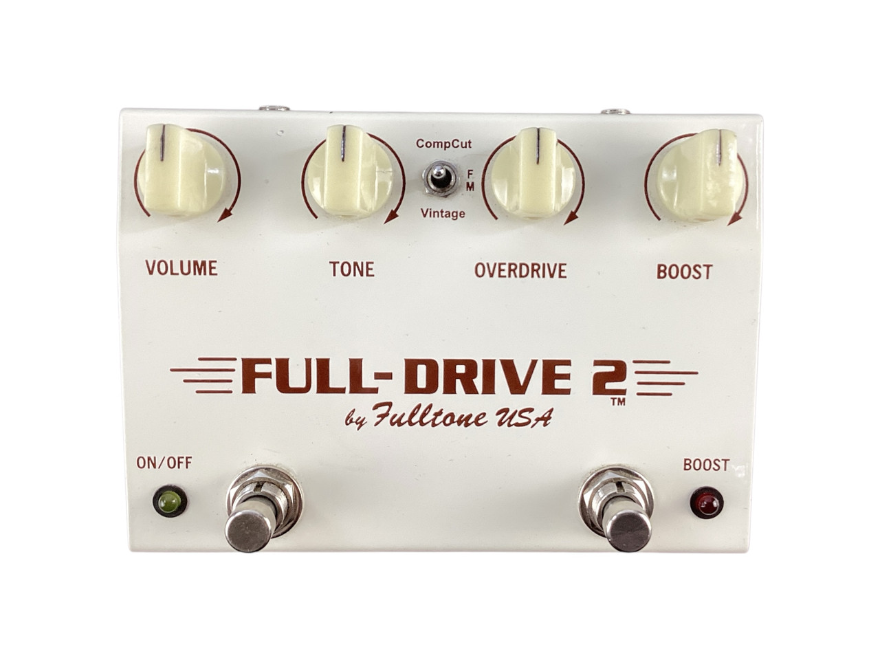 ギター Fulltone Custom Shop FULL-DRIVE 2 Used Fulltone FULL-DRIVE 2 CUSTOM SHOP Overdrive Pedal