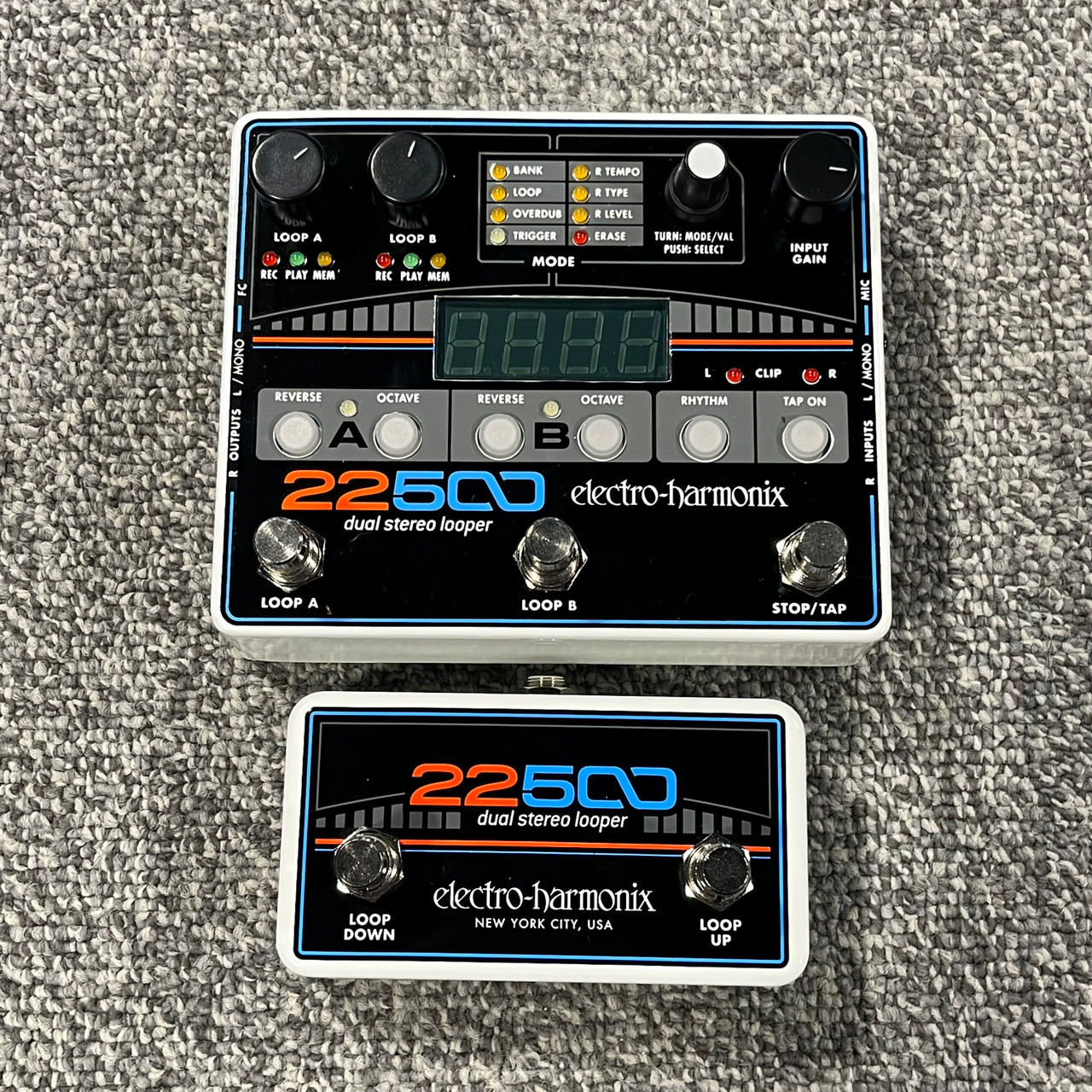 Used ELECTRO HARMONIX 2500 DUAL STEREO LOOPER Guitar Pedal