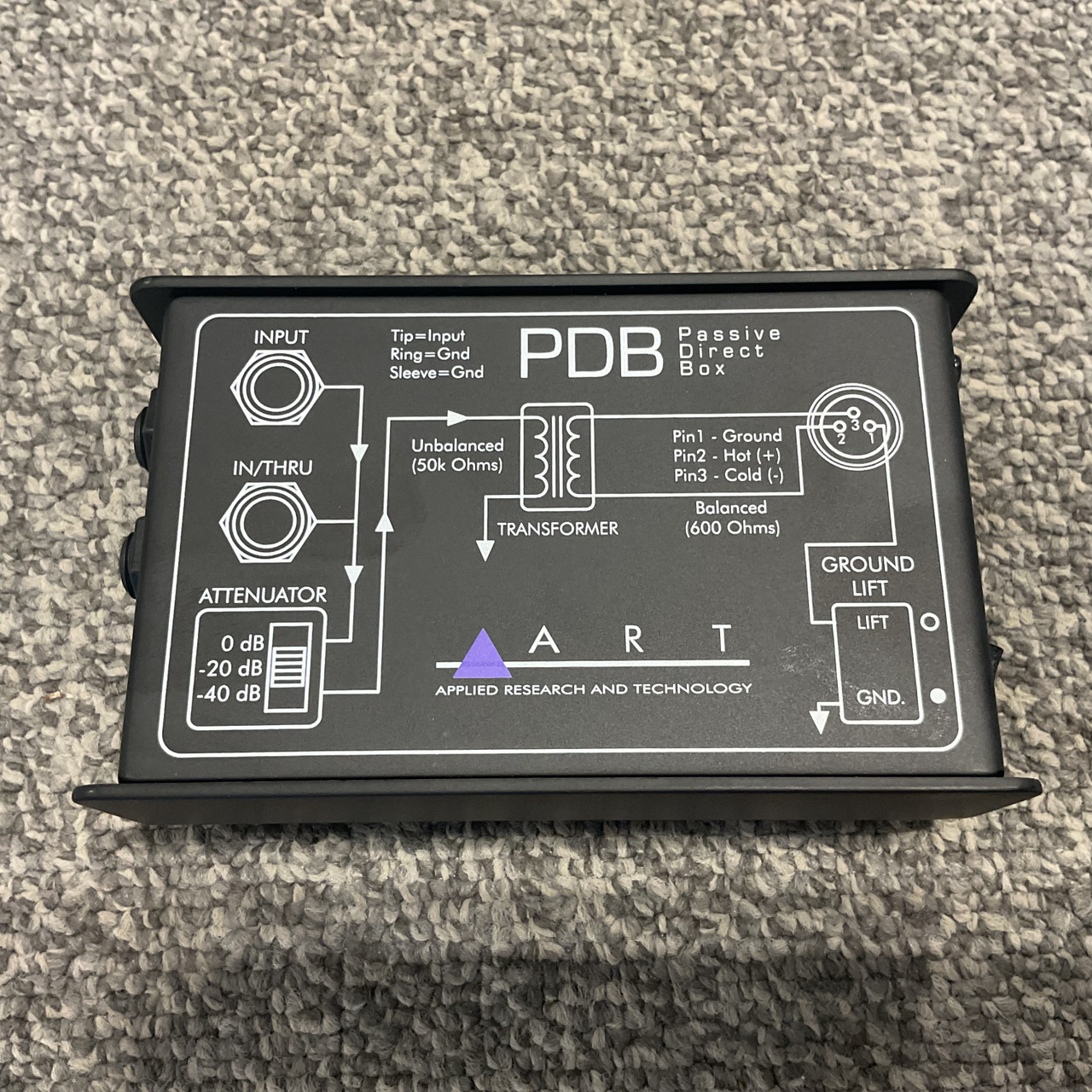 Used ART PDB PASSIVE DIRECT BOX