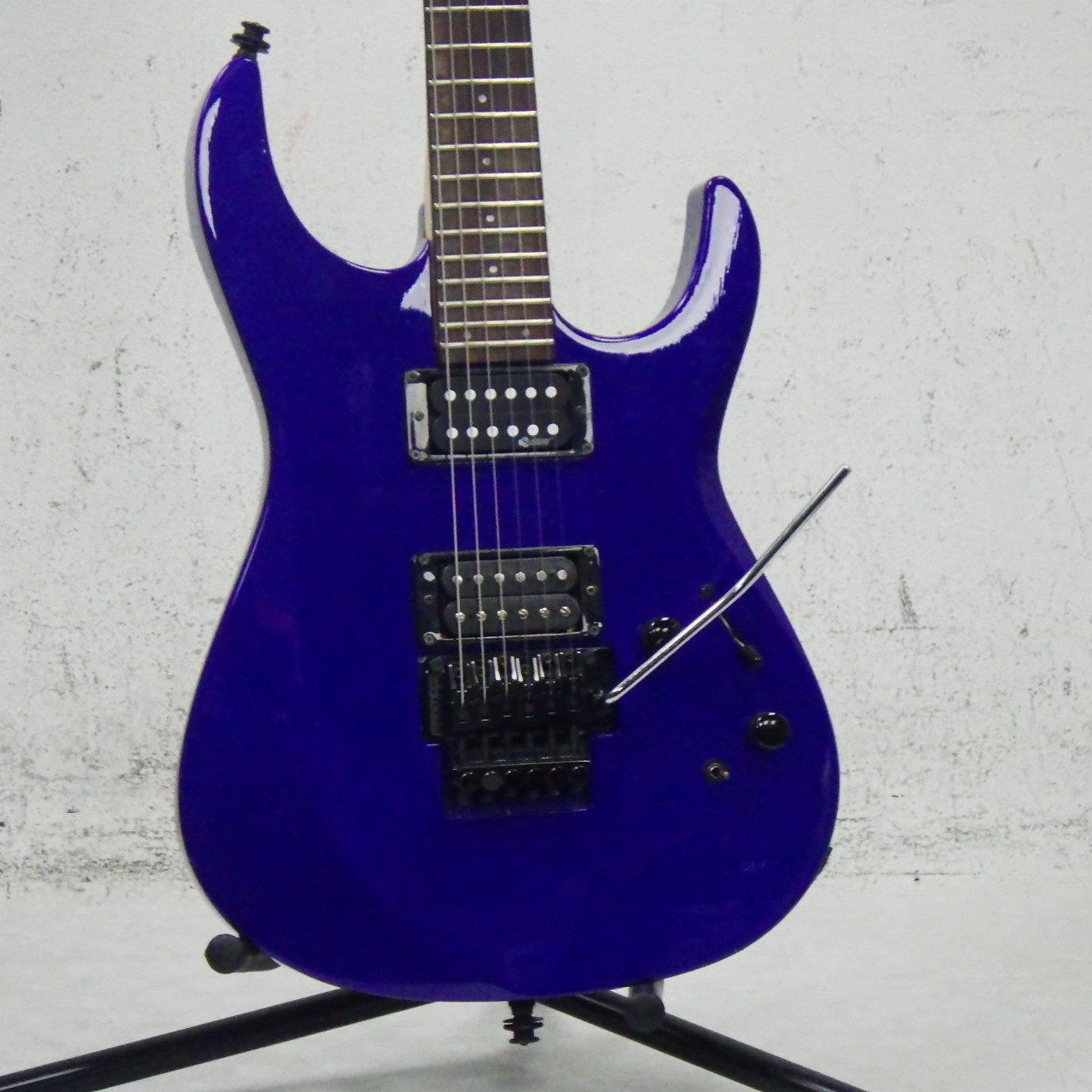 Used Fernandes REVOLVER S Type Electric Guitar Blue 6-String