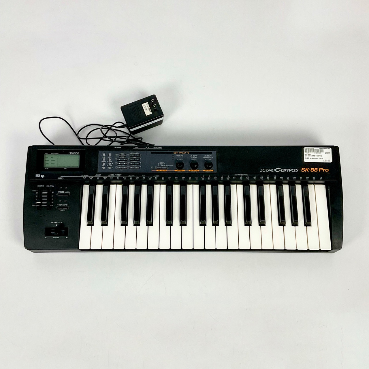Used Roland SK-88 Sound Canvas Synthesizer 37-Key