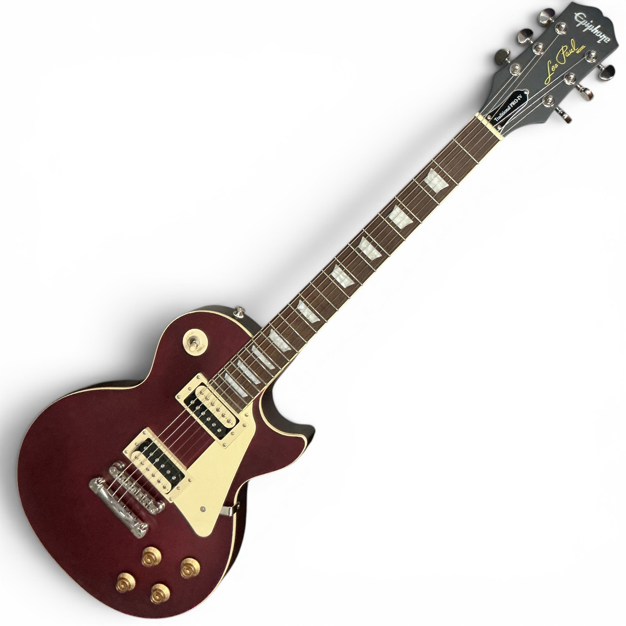 Used Epiphone TRADITIONAL PRO-IV LP Type Electric Guitar Red 6-String