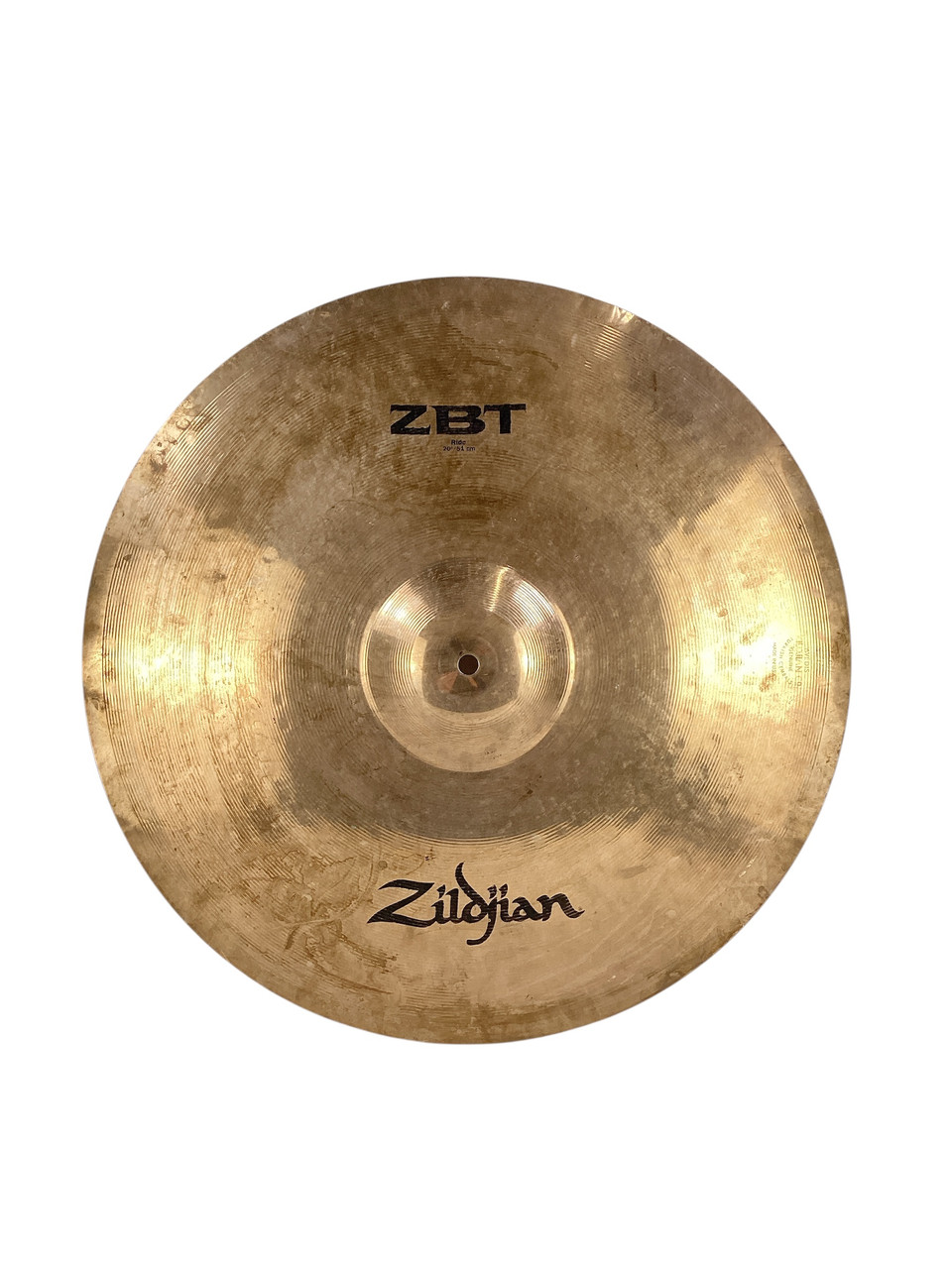 Used Zildjian ZBT 20 RIDE CYMBAL Ride Cymbal 20
