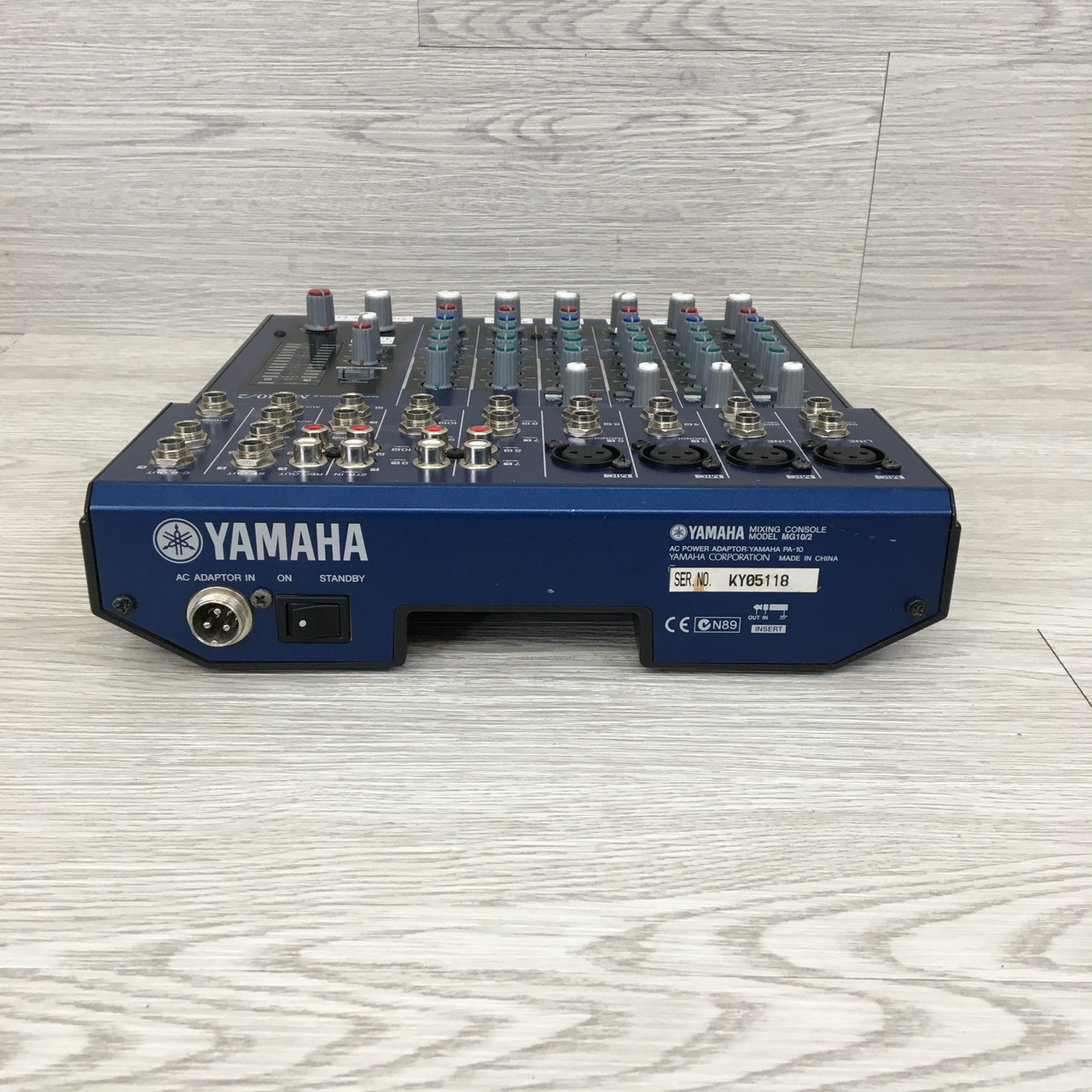 Used Yamaha MG10/2 MIXER W/ AC Mixing Console