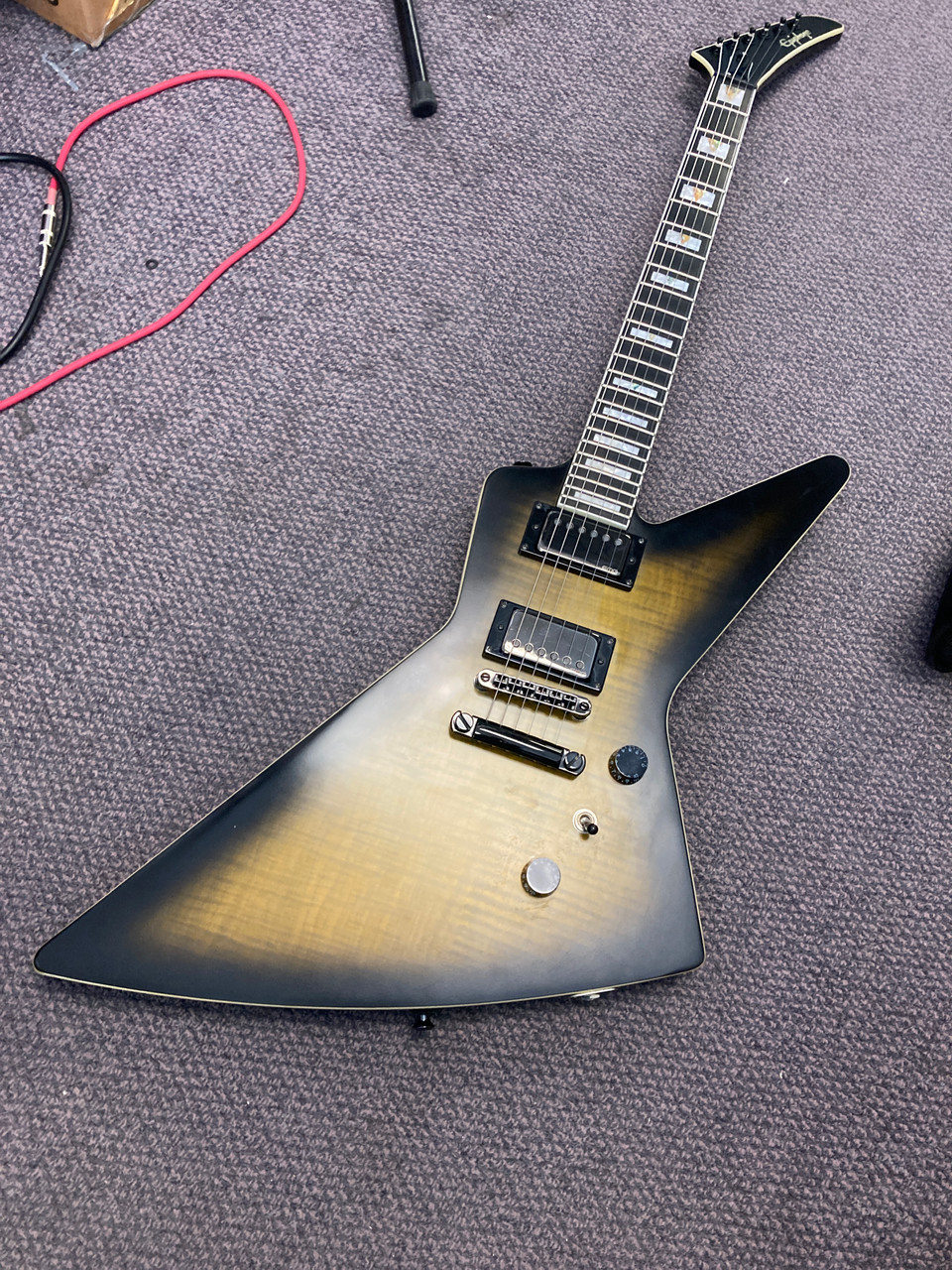 Used Epiphone EXTURA PROPHECY EXPLORER Pointy Electric Guitar Tobacco ...