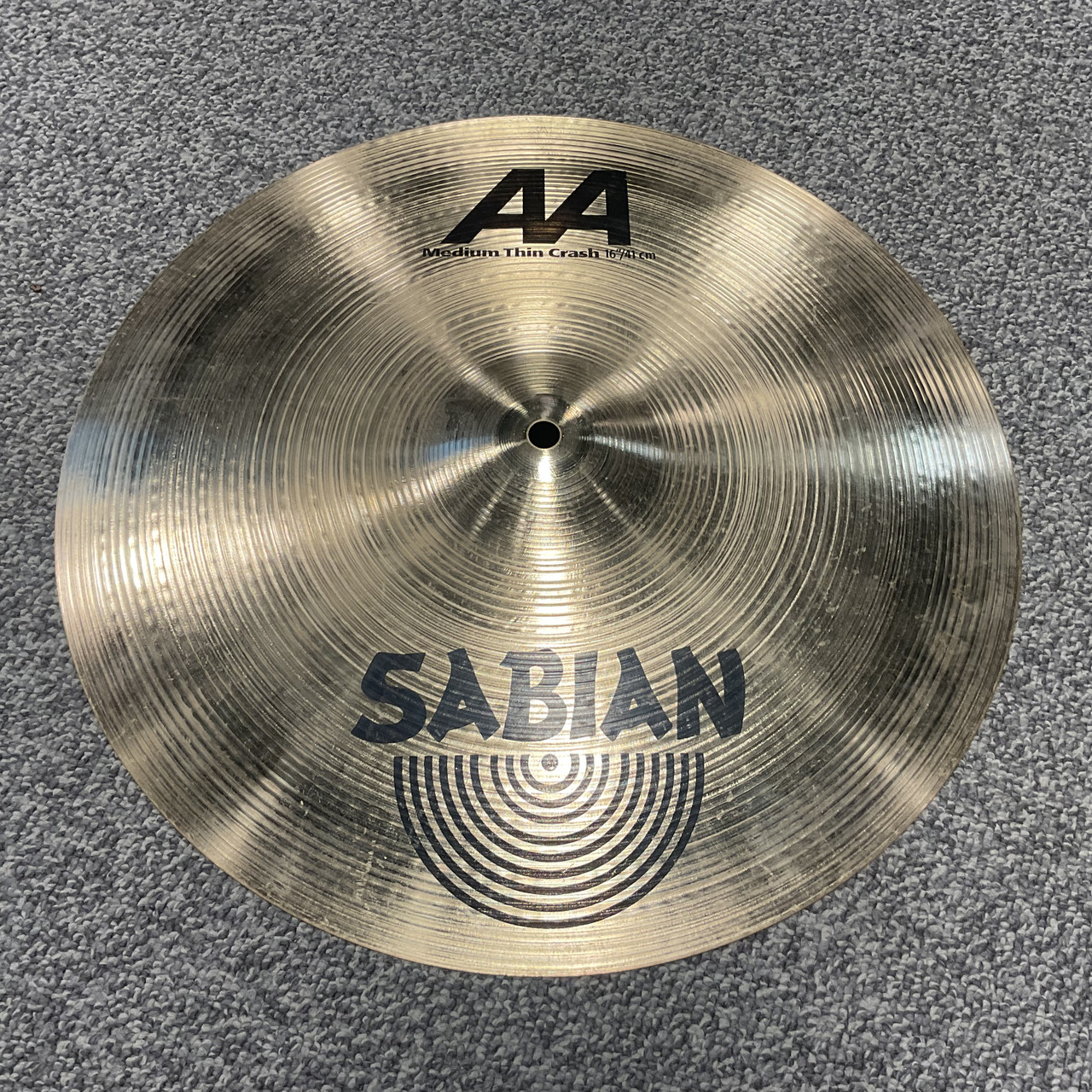 あん Used SABIAN AA 16 INCH MEDIUM THIN CRASH Cymbal