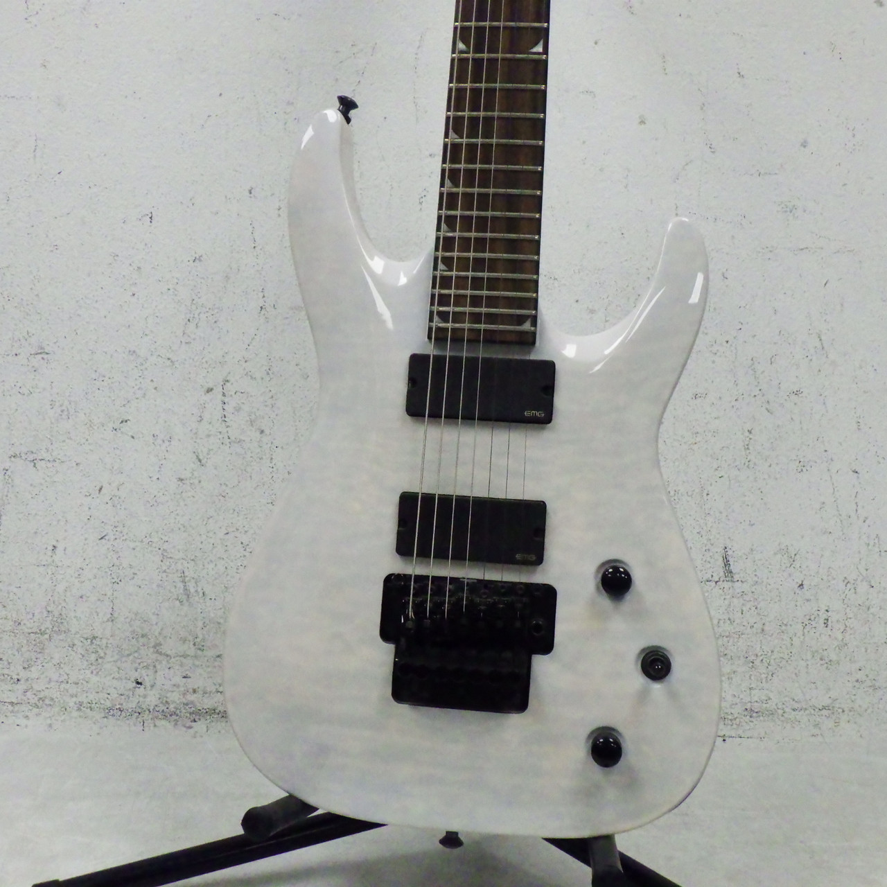 Used Jackson SOLOIST SLATXMGQ3-7 Super S Electric Guitar White 7