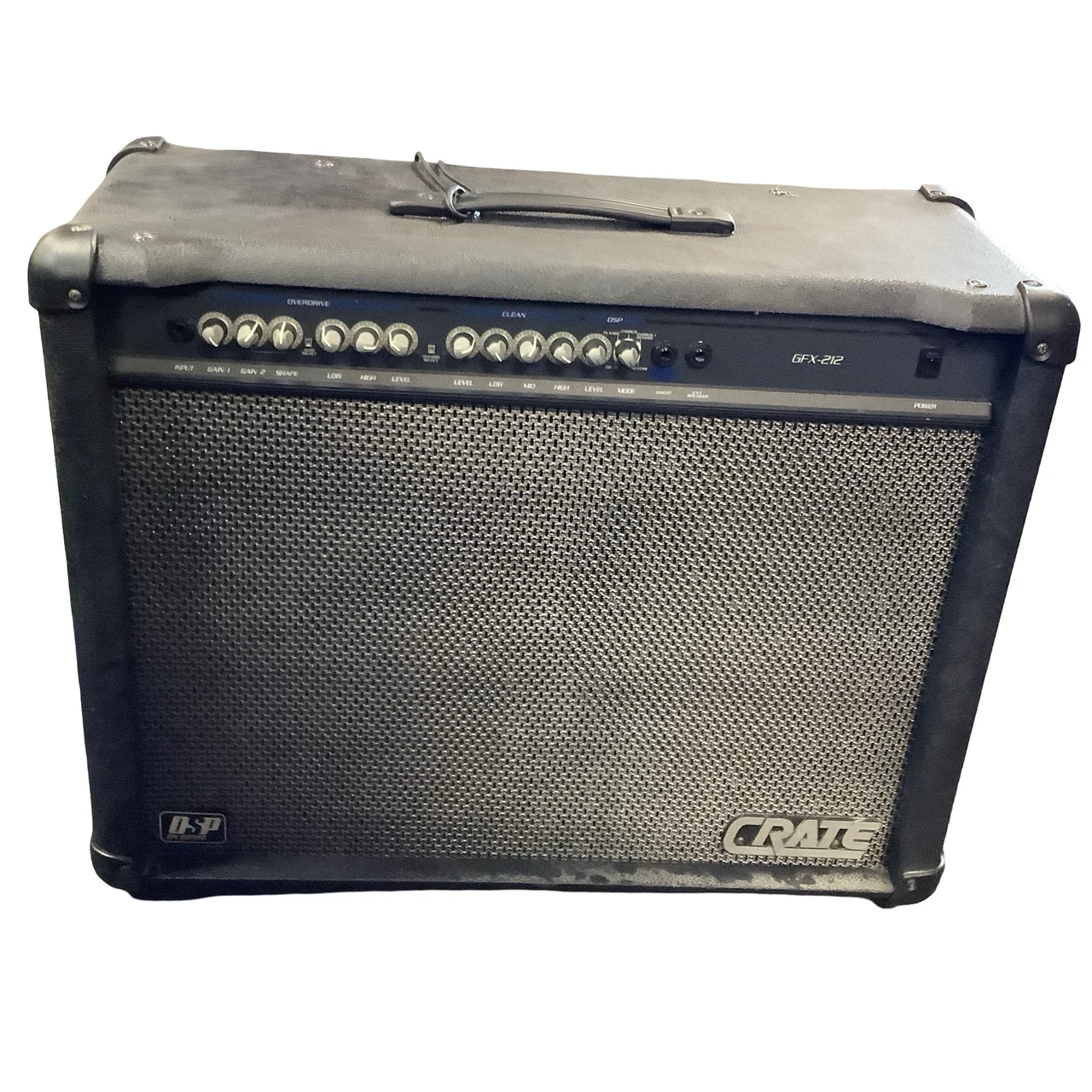Used Crate GFX-212 Solid State Guitar Amp 2 x 12
