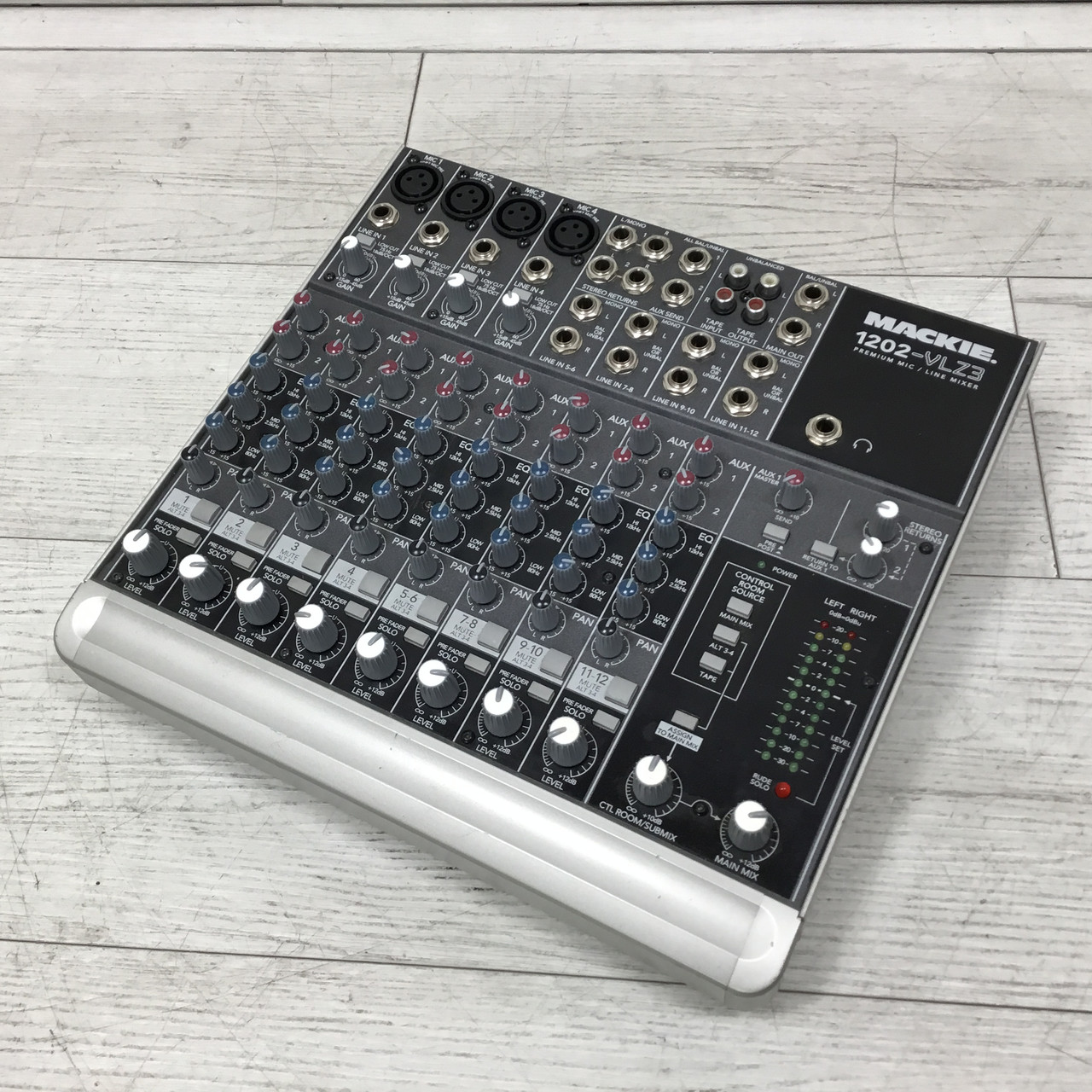 Used Mackie 1202-VLZ3 12 CHANNEL MIXER Mixing Console