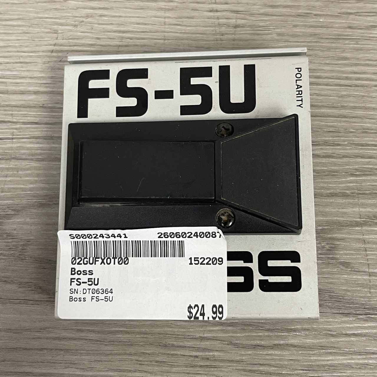 Used Boss FS-5U Switch Pedal