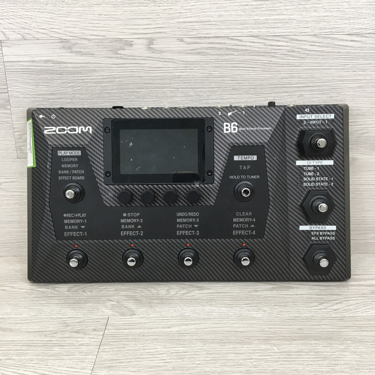 Used Zoom B6 Floorboard Amp Modeling + FX