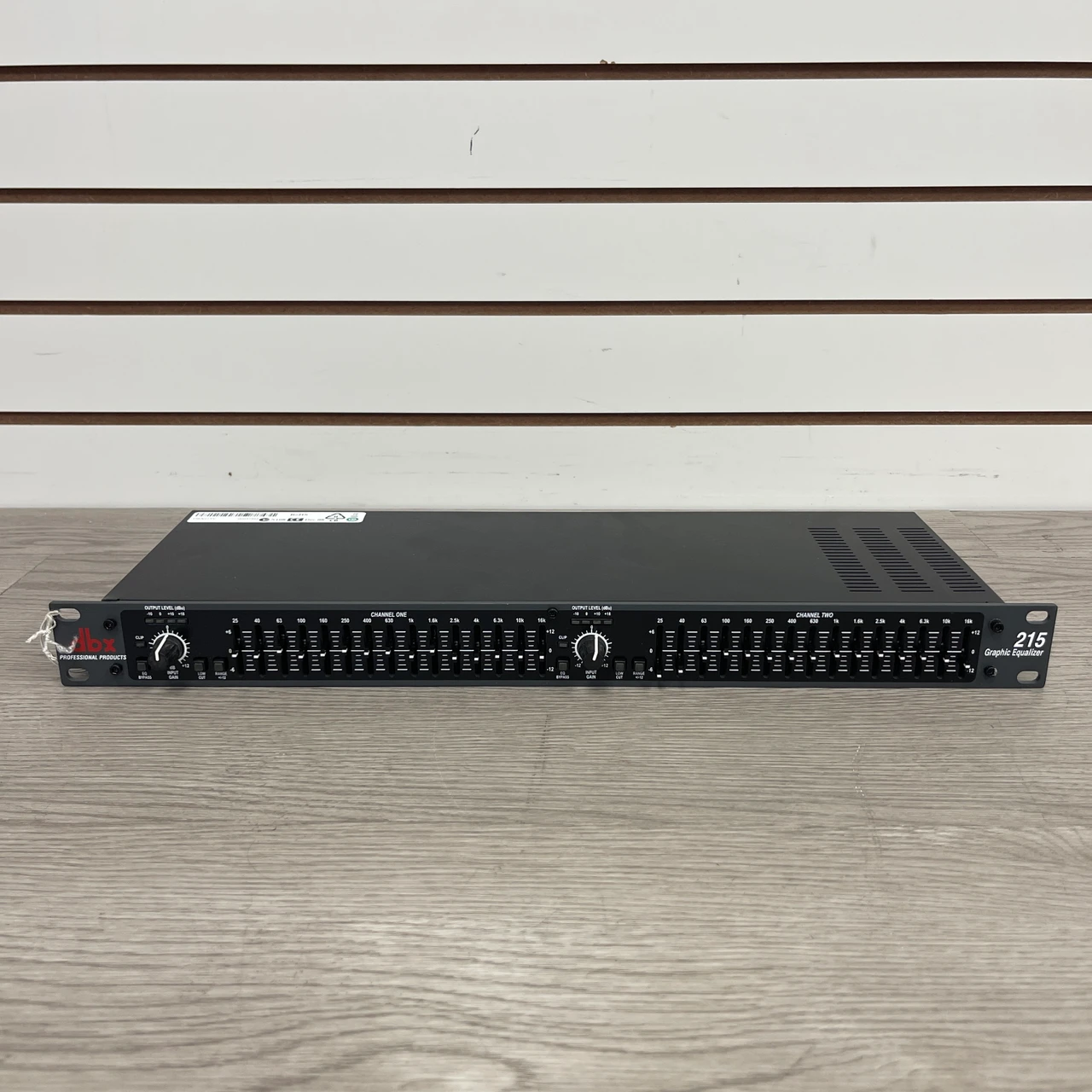 Used DBX 215 GRAPHIC EQ Equalizer