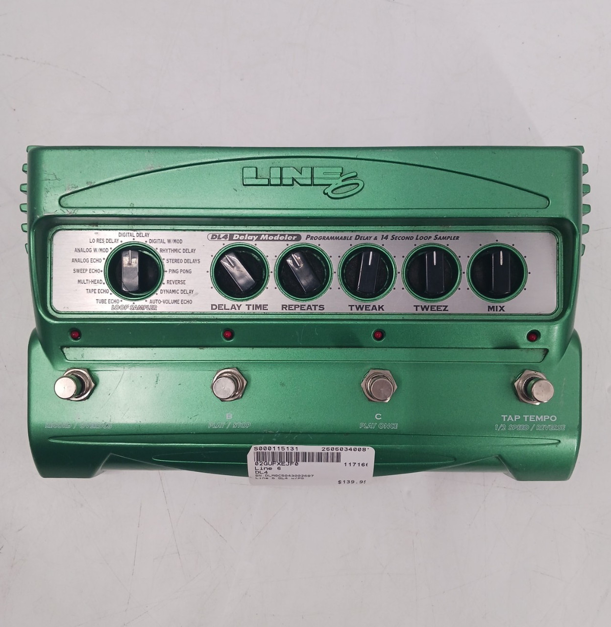 Used Line 6 DL4 Floorboard Effect
