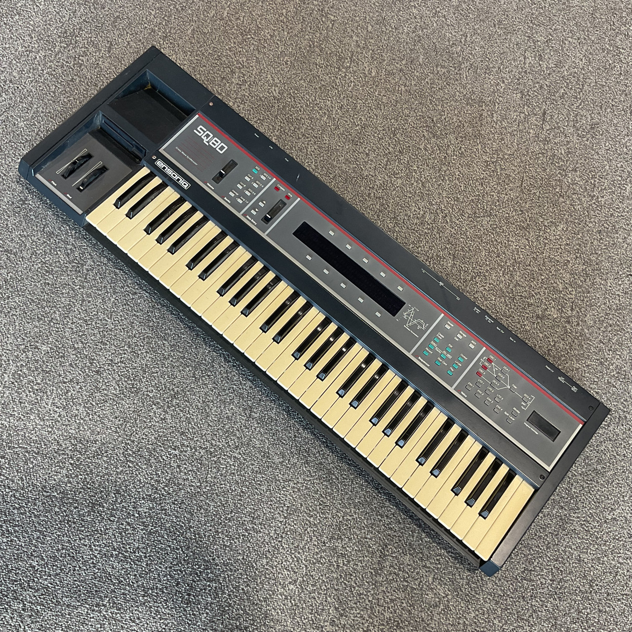 【SAQUINA】ピノ Used ENSONIQ SQ-80 CROSS WAVE SYNTHESIZER