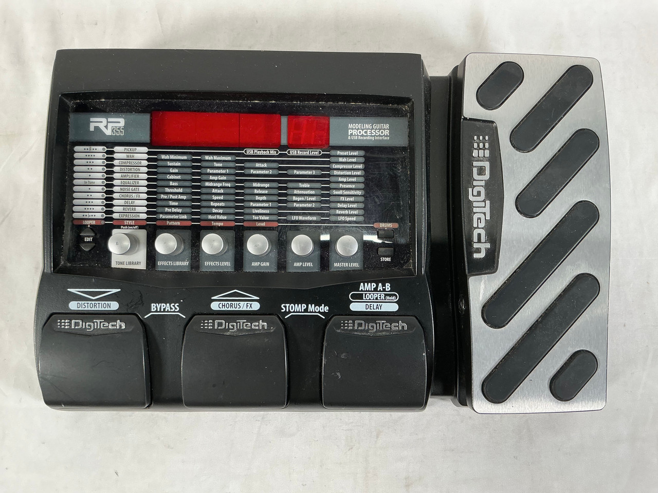 Used Digitech RP355 MULTI EFFECT Multi-FX Pedal