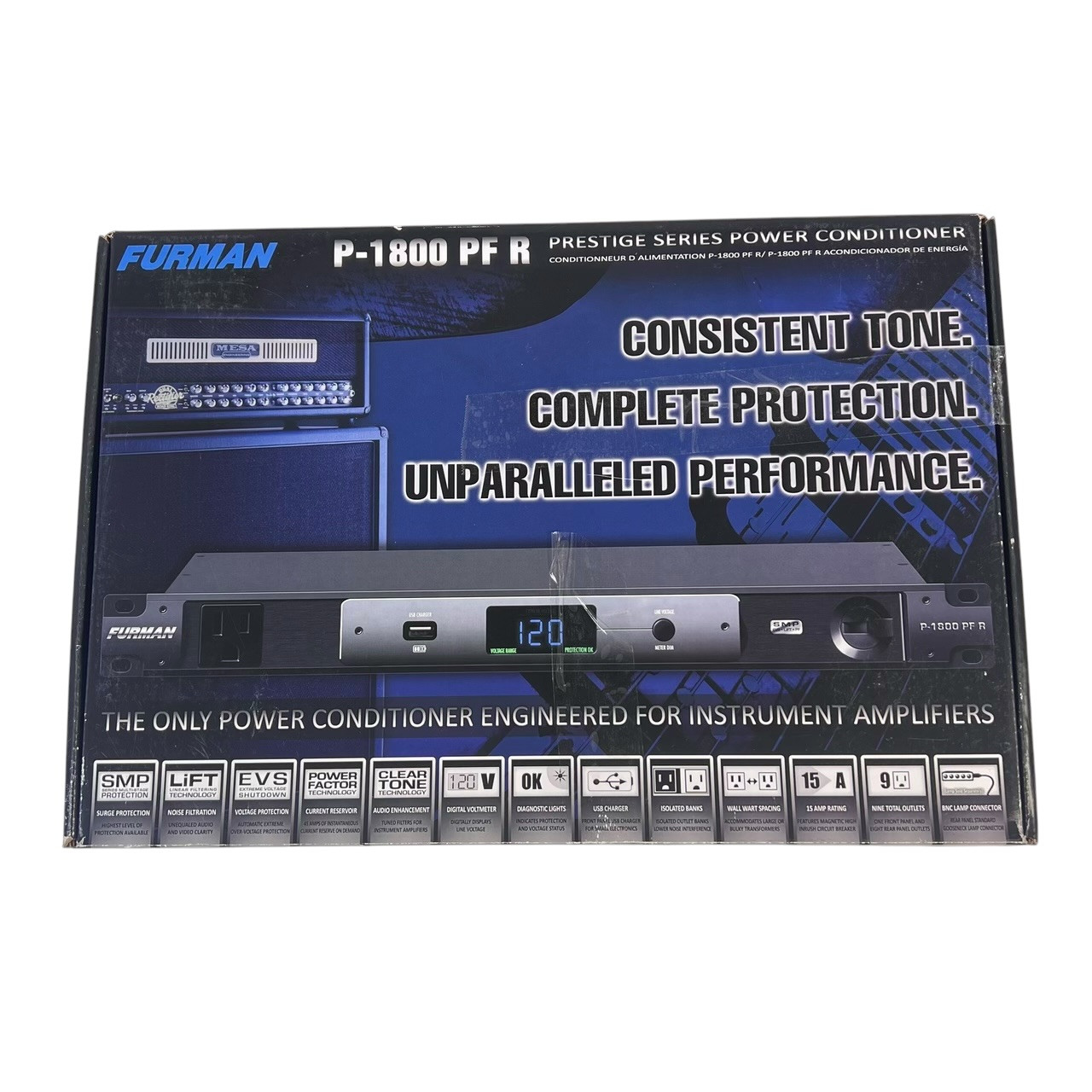 Used Furman P-1800 PF R OPEN BOX Power Conditioner
