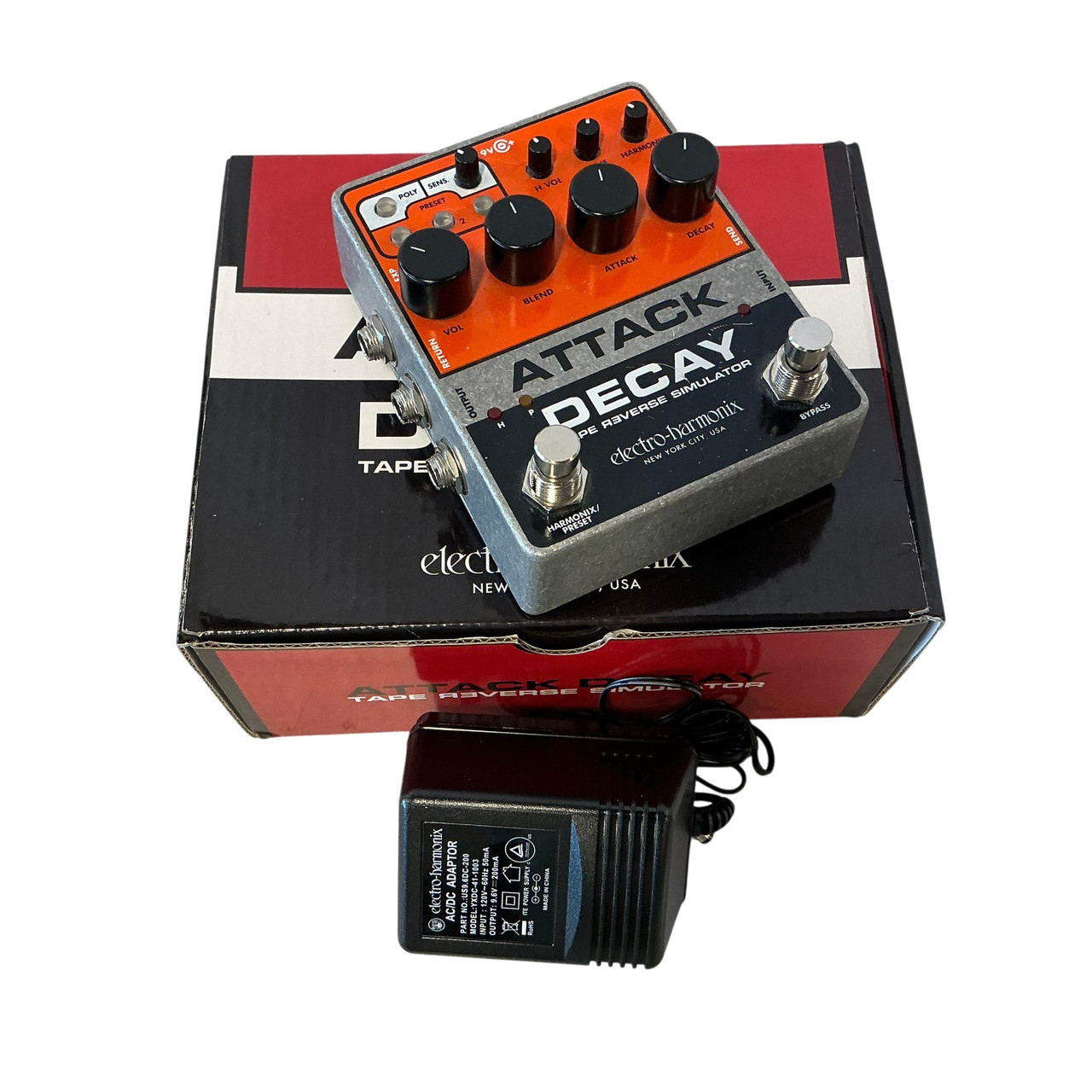 Used Electro Harmonix (E/H) ATTACK DECAY Multi-FX Pedal