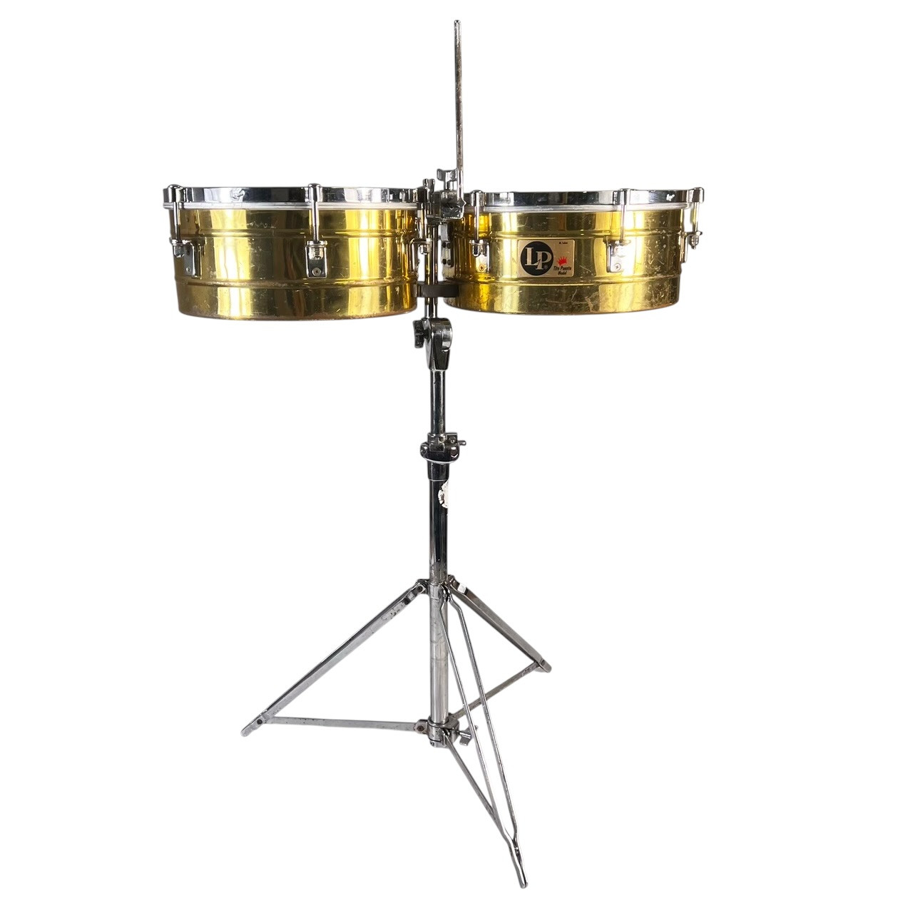 Used Latin Percussion - LP TITO PUENTE TIMBALES WITH STAND Timbale