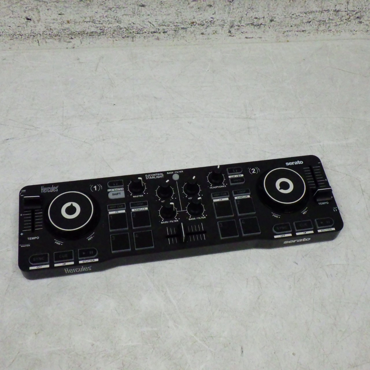 Used HERCULES DJCONTROL STARLIGHT Turntable